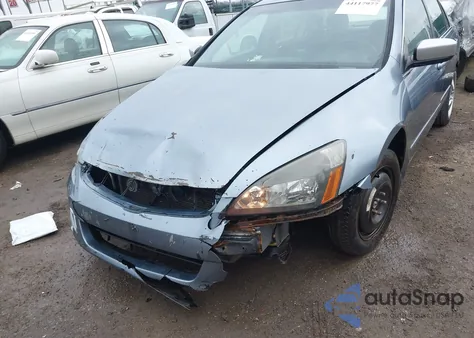 2007 Honda Accord 2.4 Ex из США, поврежденный, VIN 1HGCM568X7A207349